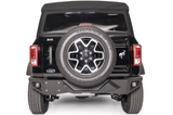 Fab Fours Ford Bronco 2021-2025 Vengeance Rear Bumper Matte Black - FB21-E5251-1