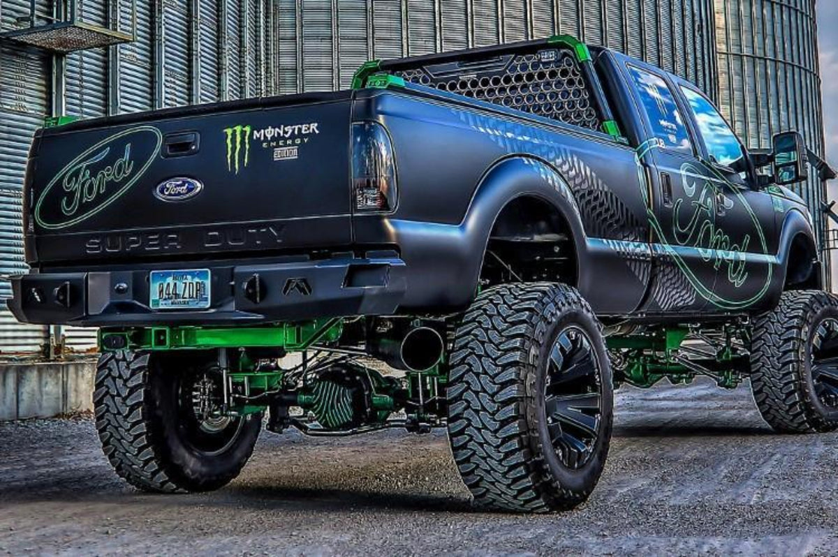 Fab Fours Ford F250/F350 Superduty 1999-2016 Premium Rear Bumper - FS08-W1350-1