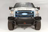 Fab Fours Ford F450/F550 Superduty 1999-2004 Black Steel Front Bumper with Pre-Runner Guard - FS99-S1662-1