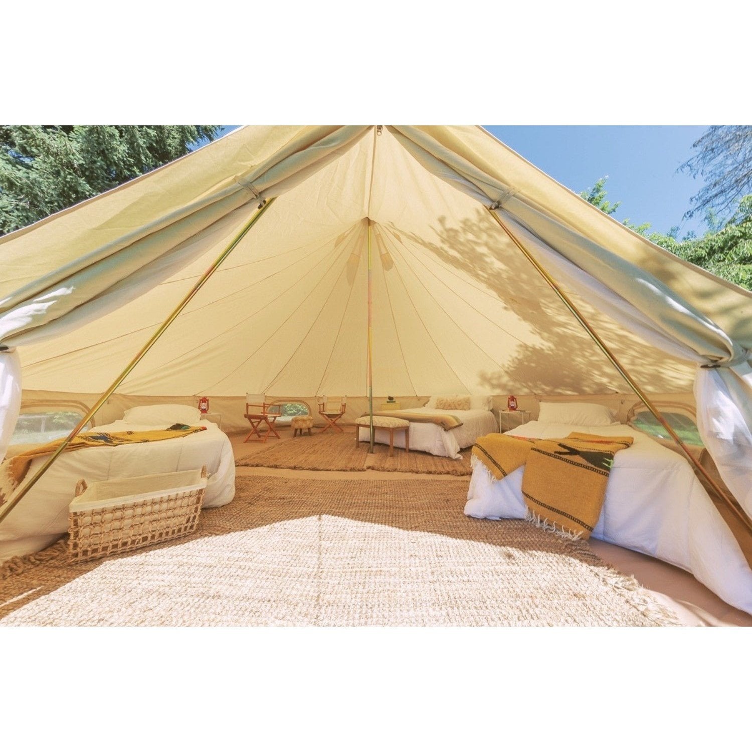 20' (6M) Timberline Exchange™  Bell Tent - Backyard Provider