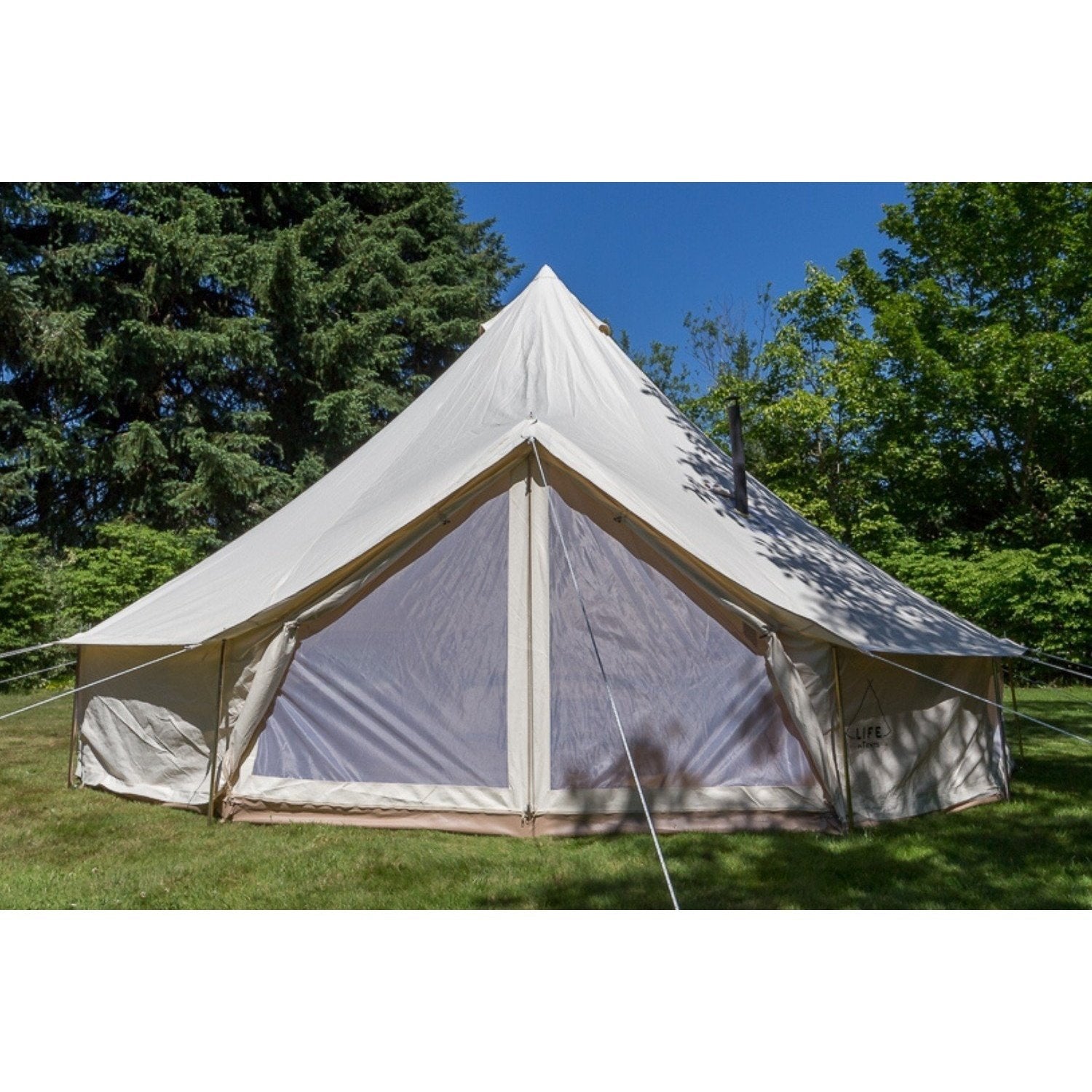 20' (6M) Fernweh™ bell tent - Backyard Provider