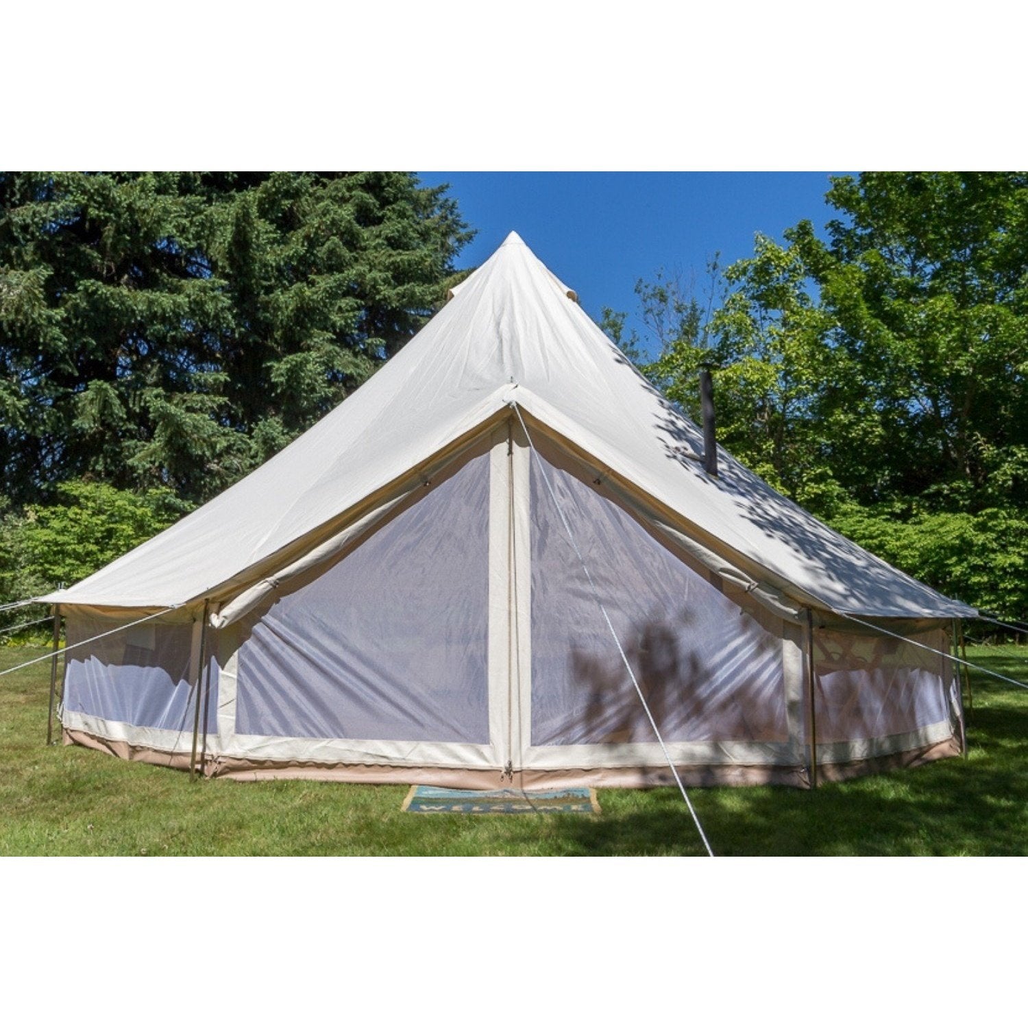 20' (6M) Fernweh™ bell tent - Backyard Provider