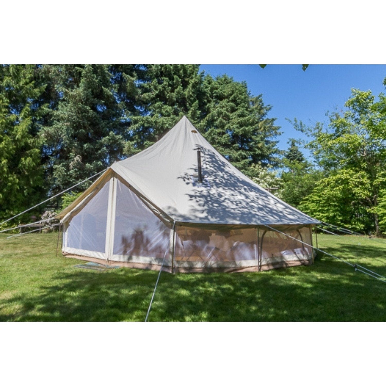20' (6M) Fernweh™ bell tent - Backyard Provider