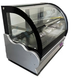 Chef AAA  35"W Curved Glass Countertop Heated Display Case - WTCH-90