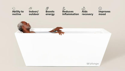The Plunge Original Cold Plunge Tub - EVOLVE-XL-ST-COLD