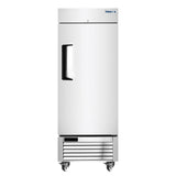 Frigos FGA-BMR-1D-24 24.25'' Bottom Mount (1) Door Reach-In Refrigerator 8.3 Cu. Ft. Low Height - FGA-BMR-1D-24
