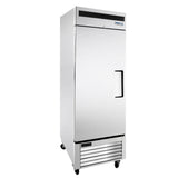 Frigos FGA-BMR-1D-27-L 27'' Bottom Mounted (1) Solid Door Reach-In Refrigerator 19.1 Cu. Ft. - FGA-BMR-1D-27-L