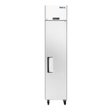 Frigos 18" One Door Top Mount Slim Reach In Refrigerator 13 Cu. Ft. - FGA-TMR-1D-18