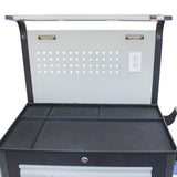 Kaka GJC-206-2E 6-Drawer Tool Cart, 77 Capacity, Ball-Bearing Lockable Wheels - 162209