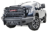 Fab Fours GMC Sierra 2500/3500 2020-2023 Black Steel Elite Front Bumper With Sensor No Guard - GM20-Q5061-1