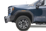 Fab Fours GMC Sierra 2500/3500 2020-2023 Black Steel Elite Front Bumper With Sensor No Guard - GM20-Q5061-1