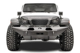 Fab Fours Jeep Wrangler JL 2018-2025 Grumper Full Width Front Bumper - GR4610-1