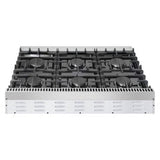 Cosmo 36" Gas Cooktop, 6 Italian Burners, Stainless Steel – COS-GRT366