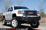 Fab Fours GS14-F3152-1 GMC Sierra 1500 2014-2015 Premium Front Bumper Sensor Winch Ready with Pre-Runner Guard - GS14-F3152-1