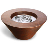 HPC Mesa Hammered Copper Gas Fire Bowl – MESA32-MLFPK-LP
