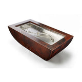 HPC Phoenix S-Fire Gas Fire Bowl, Hammered Copper – PHOEN47X25/SFIRE-MLFPK-LP