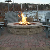 HPC Fire Round Bowl Fire Pit Burner Insert - PENTA13 MLFPK-FLEX-NG