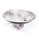 HPC Fire Round Bowl Fire Pit Burner Insert - PENTA13 MLFPK-FLEX-NG