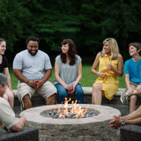HPC Fire Round Bowl Fire Pit Burner Insert - PENTA13 MLFPK-FLEX-NG