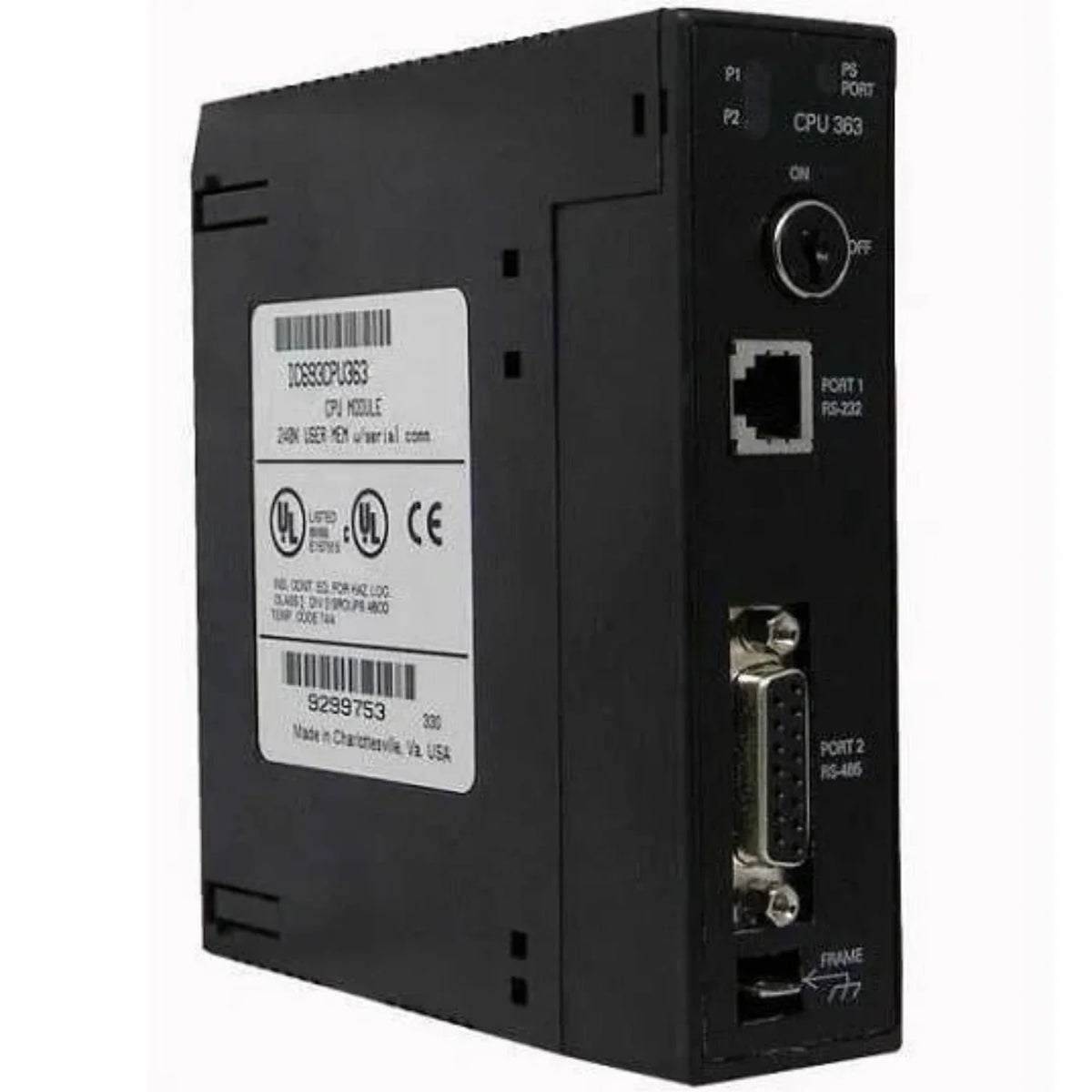 Fanuc Corporation GE FANUC Single-Slot CPU Module - IC693CPU363