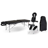 Body Choice AluLight Luxe Portable Massage Table and Chair Package - ALU-LUX-PKG