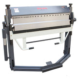 KAKA Industrial PBB-4014/3SH 40" Pan & Box Brake, Foot Clamp, 150° Folding Angle - 173163