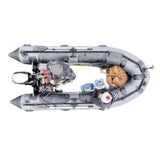 Stryker Boats 12' 5" Inflatable Boat Storm Grey - PRO 380-SG