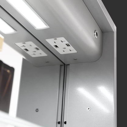 Blossom Pillar – 24 Inches LED Medicine Cabinet - MCL1 2432L