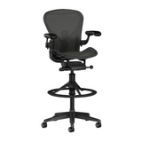 Herman Miller Aeron Stool - HER-AER713DWALPG1G1G1DC1BK23103