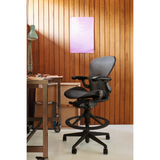 Herman Miller Aeron Stool - HER-AER713DWALPG1G1G1DC1BK23103