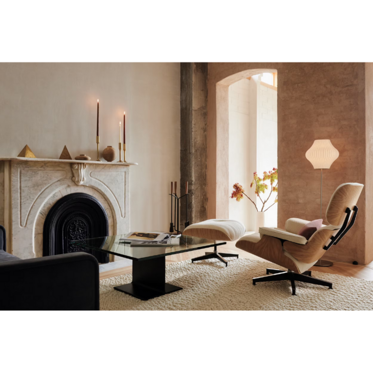 Herman Miller Eames Lounge Chair and Ottoman - HER-ES67071OUV1201