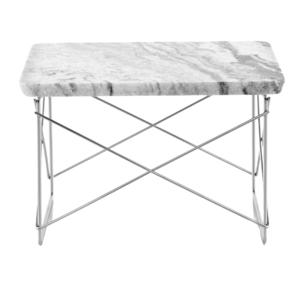 Herman Miller Marble Eames Wire Base Low Table - HER-LTRT.5U47