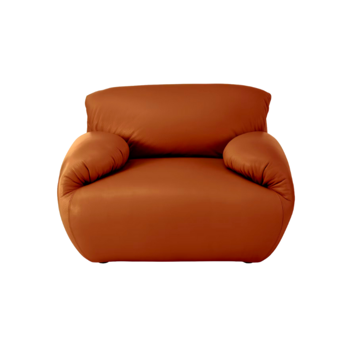 Herman Miller Leather Luva Modular Armchair - HER-GLR101TNFR1NX15