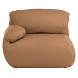 Herman Miller Leather Luva Modular Single Seat One Arm - HER-GLR101RNFR1NX04