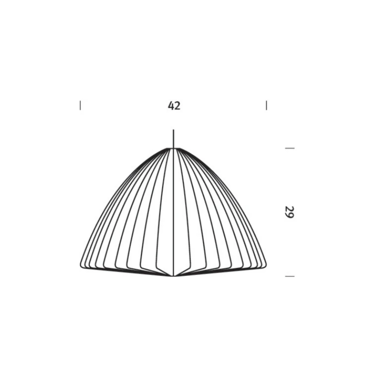 Herman Miller Nelson Bell Bubble Pendant - HER-BELLXL10BNS