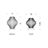 Herman Miller Nelson Pear Tripod Table Lamp - HER-H770TSBNS
