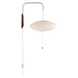Herman Miller Nelson Saucer Wall Sconce - HER-H763SCWALBNS