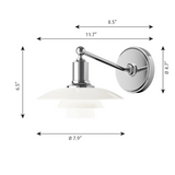 Louis Poulsen PH 2/1 Wall Lamp - POU-5743912696