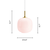 Louis Poulsen VL 45 Radiohus Pale Rose Pendant - POU-5741940770