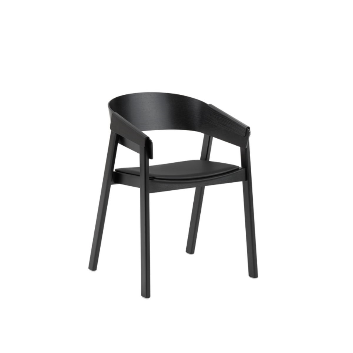 Muuto Upholstered Cover Armchair - MUU-15172-BLCK_BLCK