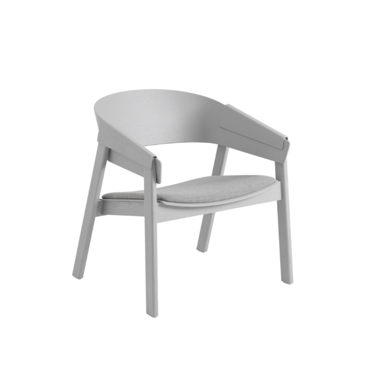 Muuto Upholstered Cover Lounge Chair - MUU-18011-GREY_123