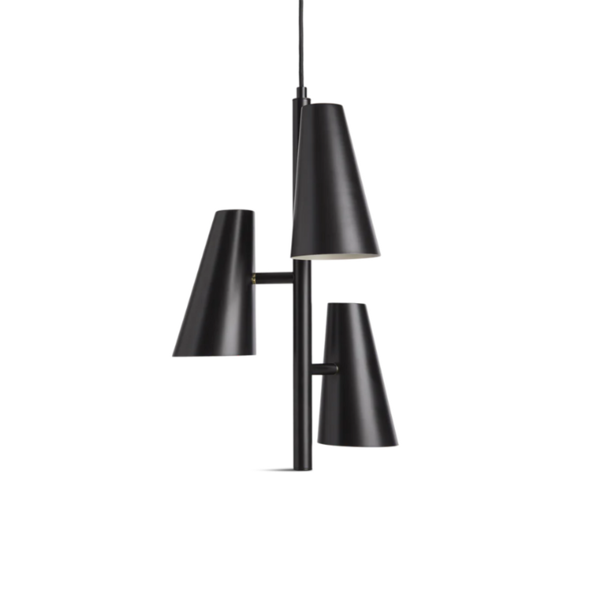 Woud Cono Pendant with 3 Shades