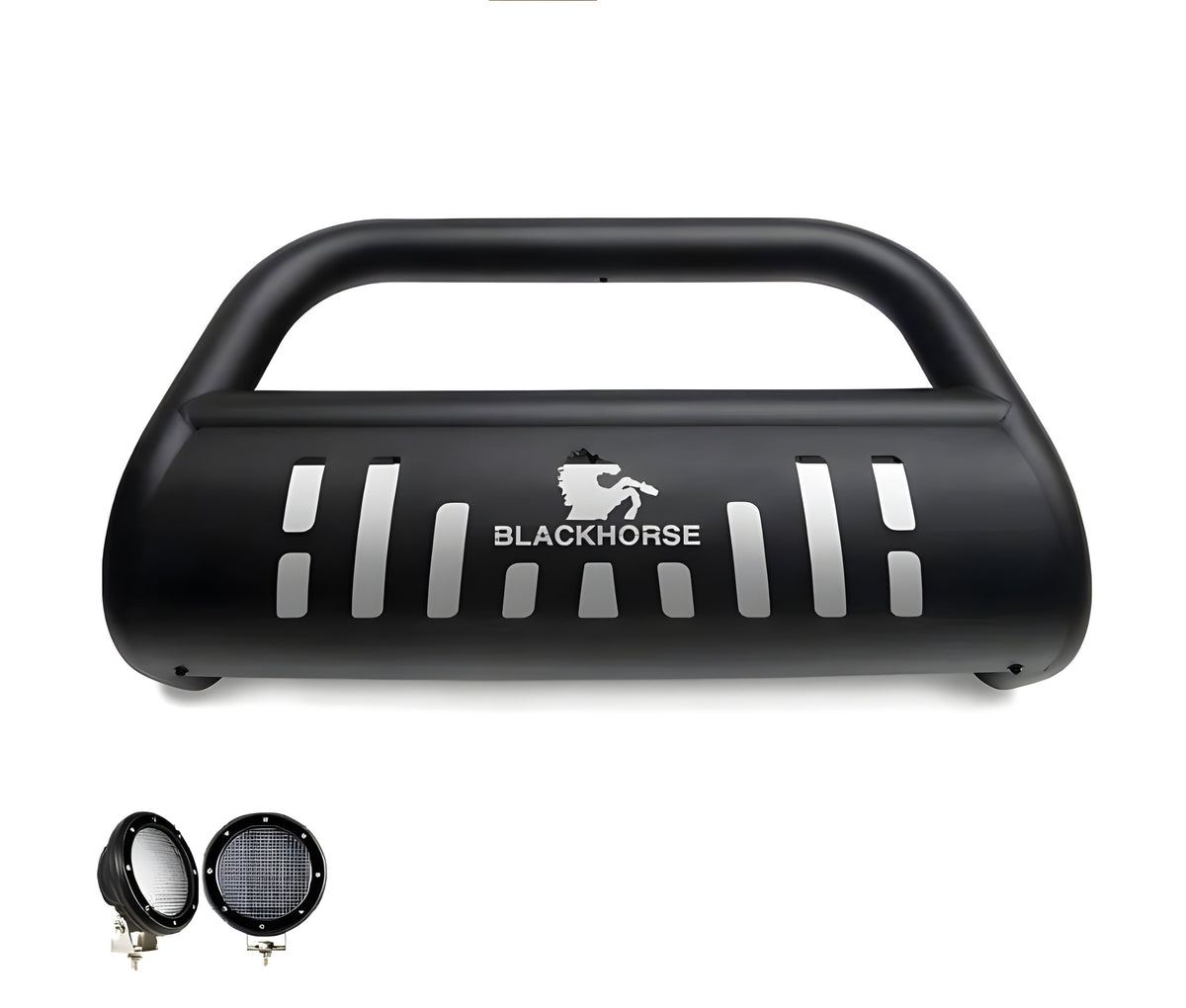 Black Horse Bull Bar Kit - BLKBJPREASPPB
