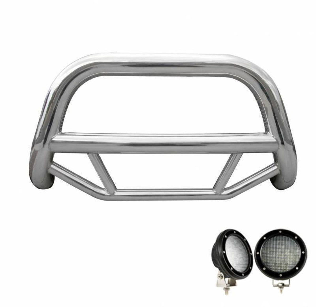 Black Horse Max Bull Bar Kit - BLKBSNIA902PB