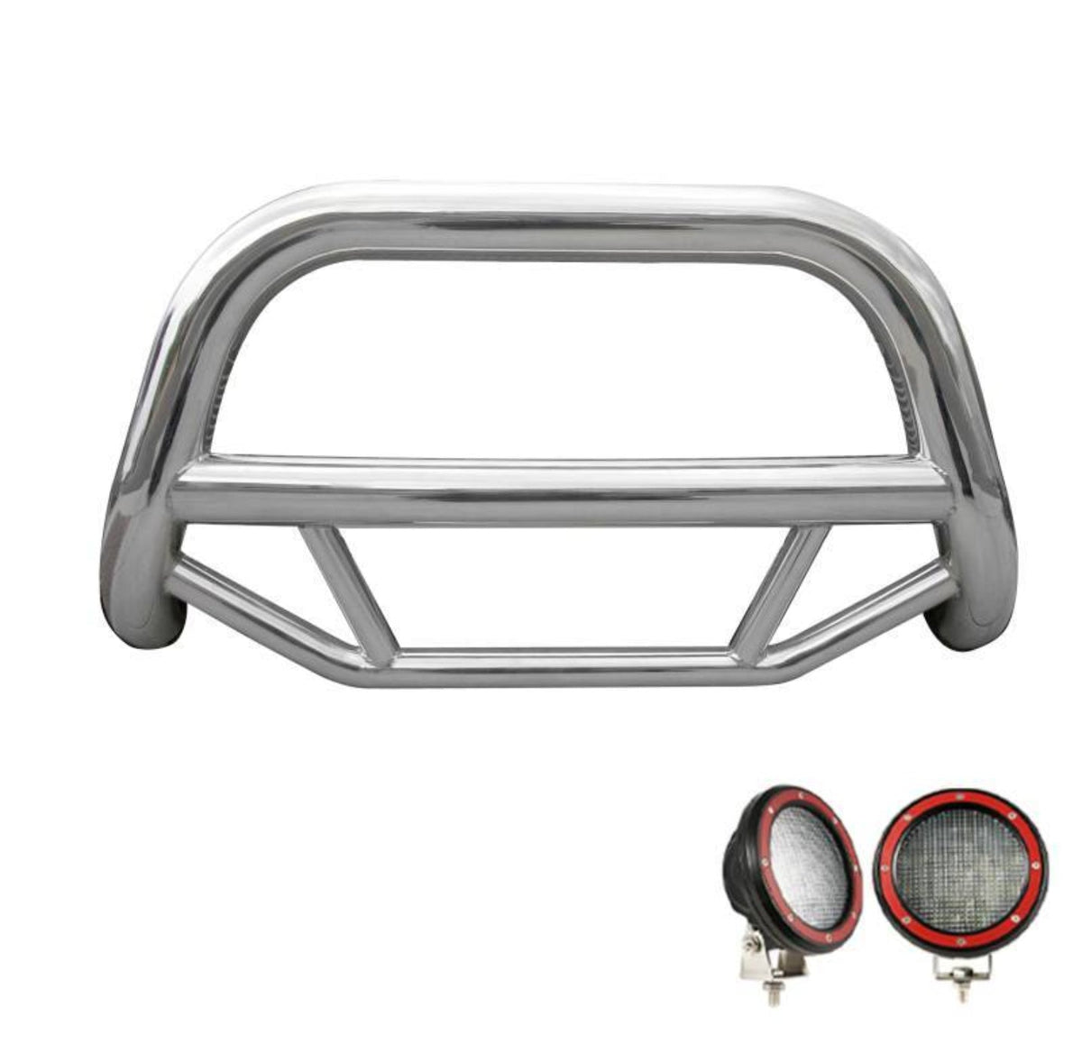 Black Horse Max Bull Bar Kit - BLKMBSJEB900R