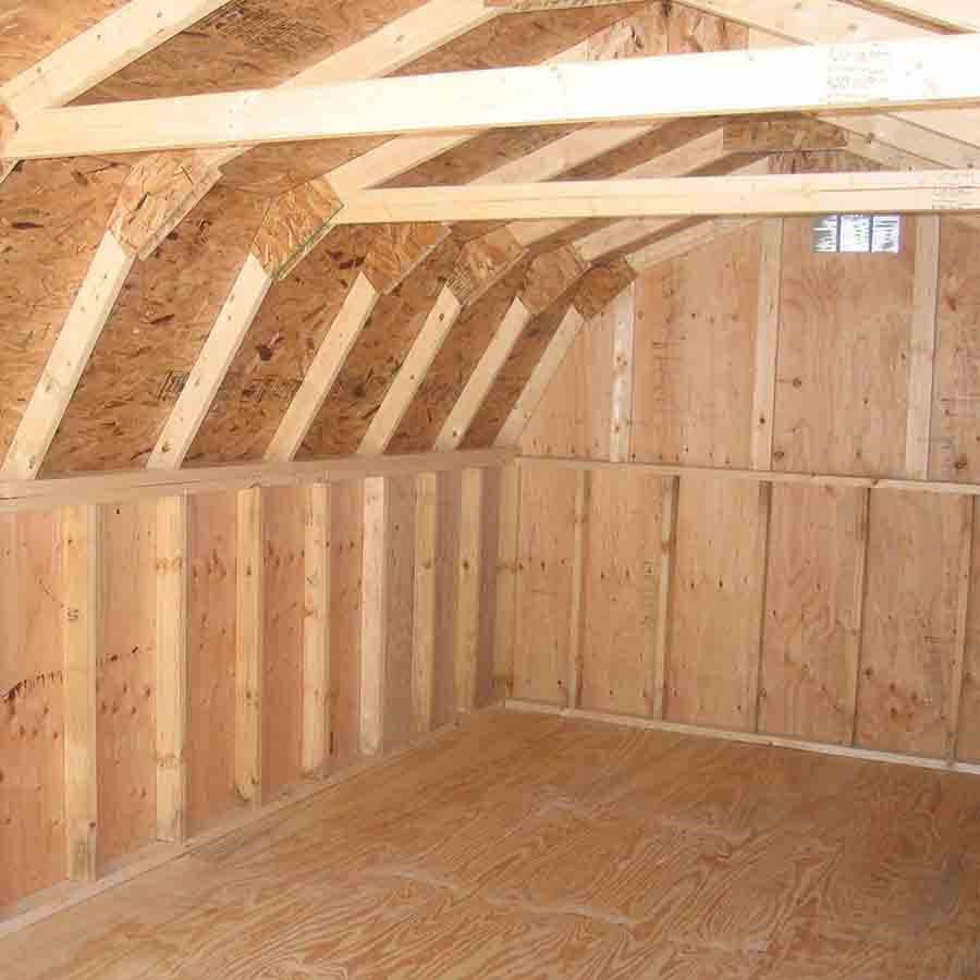 Little Cottage Company Value Gambrel Barn 6' Sidewall Kit - VGB-6-WPC