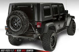 Fab Fours Rear Bumper Jeep Wrangler JK 2007-2018 - JK07-Y1251-1