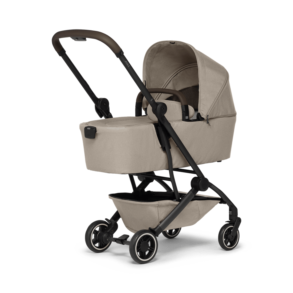 Joolz Aer+ Classic Lightweight Compact Travel Stroller With Bassinet Bundle