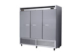 Kool-It KBSR-3 | 81" Wide 3 Door Bottom Mount Reach-In Refrigerator - KBSR-3
