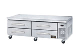Kool-It KCB-74-4M | 74" Wide 4 Drawer Chef Base Refrigerator - KCB-74-4M